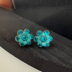 Michael Negrin Turquoise Blue Stud Earrings